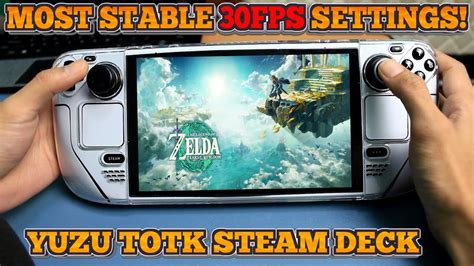 totk on steam deck|steamdeck totk yuzu.